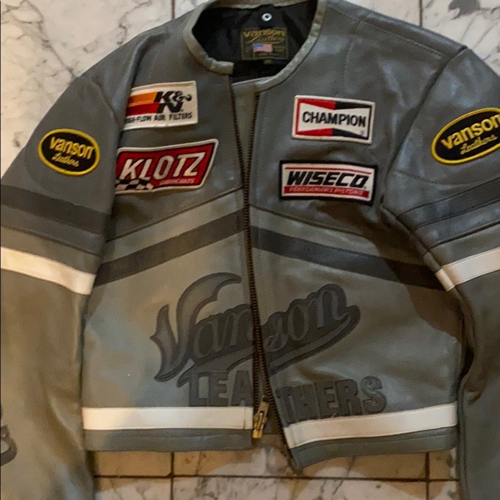 Official Vanson Leather Bike Jacket